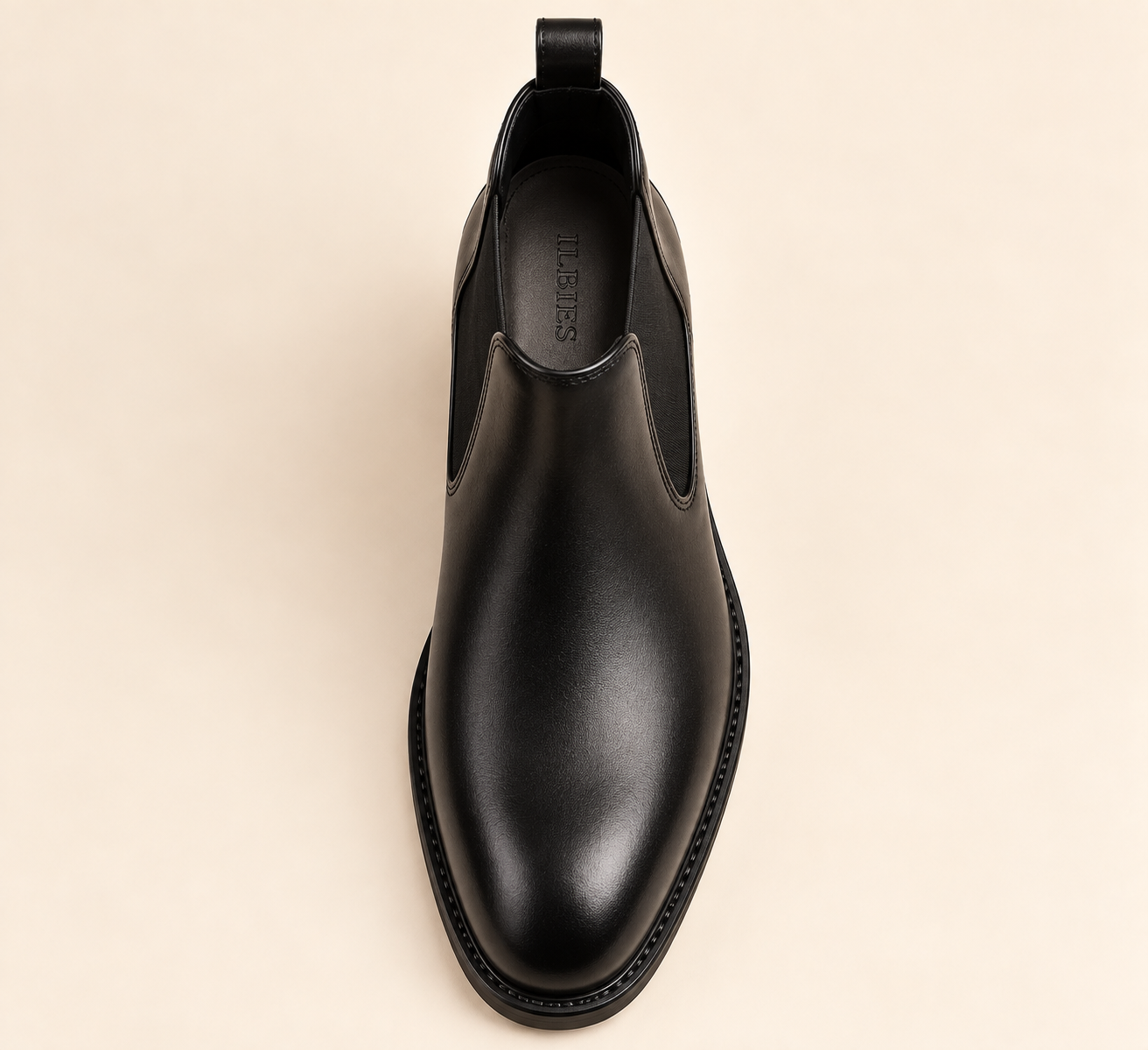 Black Leather Chelsea Boots for Men – Premium Classic Ankle Boots - Image 3